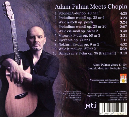 Adam Palma: Adam Palma meets Chopin [CD]
