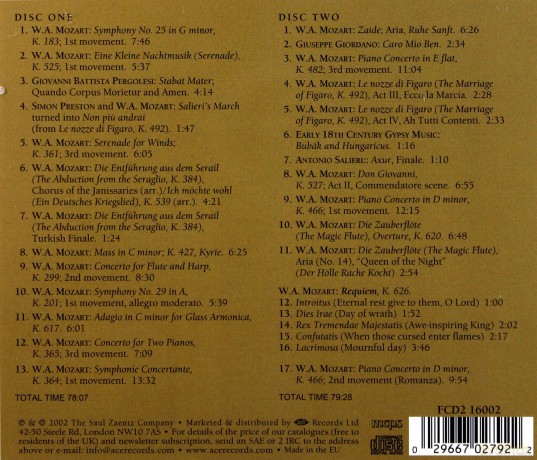Amadeus soundtrack [2CD]