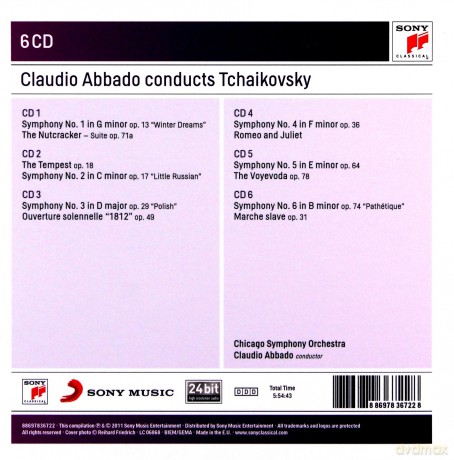 Claudio Abbado Conducts Tchaikowsky: Sony Classical Masters [6CD]