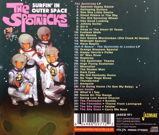 Spotnicks: Surfin In Outer Space [CD]