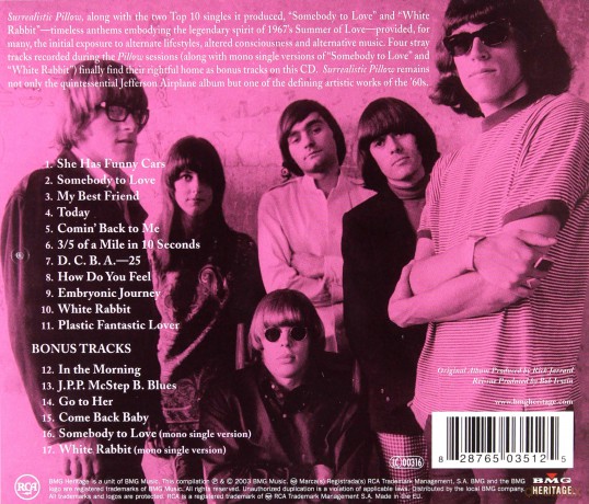 Jefferson Airplane: Surrealistic Pillow [CD]