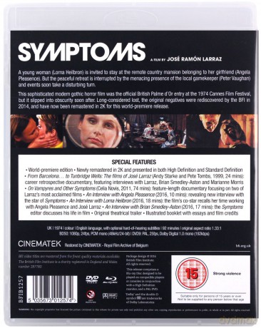 Symptoms [Blu-Ray]+[DVD]