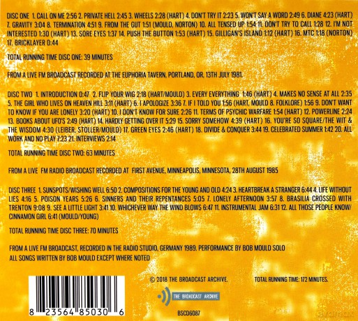Husker Du: The Archives [3CD]
