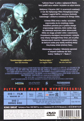 Labirynt fauna [MetalBOX] [2DVD]