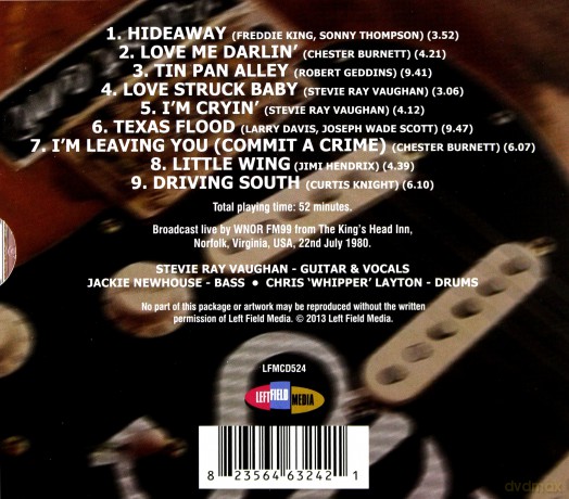 Stevie Ray Vaughan: The Kings Head [CD]