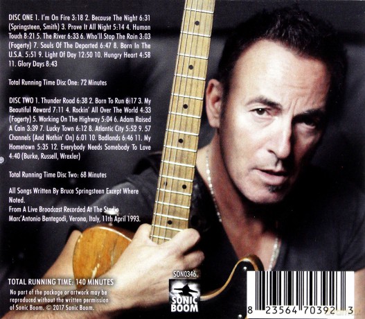 Bruce Springsteen: The Other Band Tour [2CD]