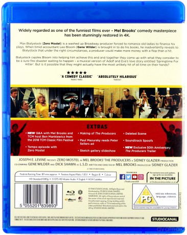 The Producers 50th Anniversary Edition [Blu-Ray]
