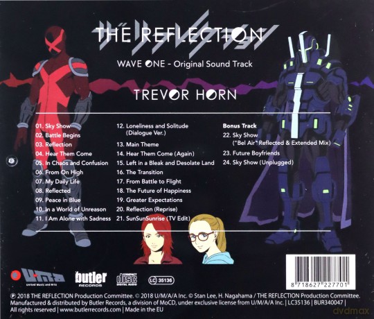 The Reflection-Wave One soundtrack (Trevor Horn) [CD]