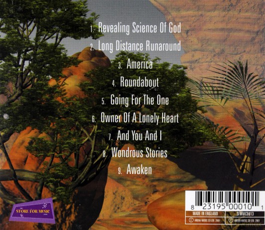 The Revealing Songs Of Yes [CD]