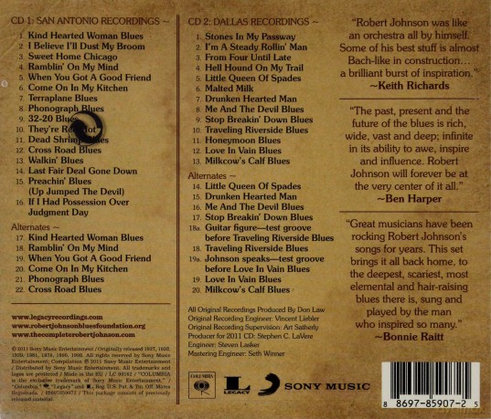 Robert Johnson: The Centennial Collection [2CD]