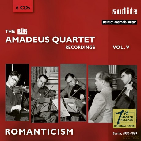 Amadeus Quartet: The Rias Amadeus Quartet Recordings-Romanticism [6CD]