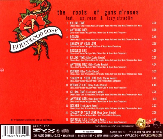 Hollywood Rose: The Roots Of Guns N Roses [CD]
