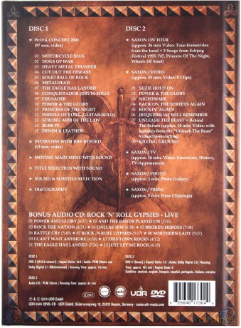 Saxon: The Saxon Chronicles (Re-Issue) [DVD]