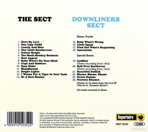 Downliners Sect: The Sect [CD]