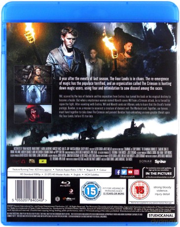 The Shannara Chronicles: Season 2 (Kroniki Shannary) [3xBlu-Ray]