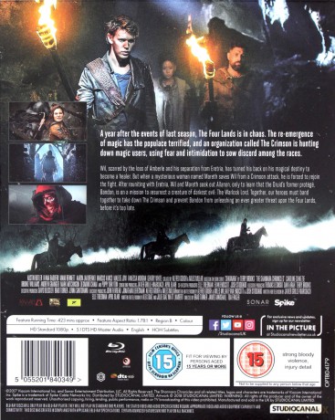 The Shannara Chronicles: Season 2 (Kroniki Shannary) [3xBlu-Ray]