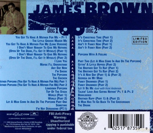 James Brown: The Singles-Vol 6-1969-1970 [2CD]