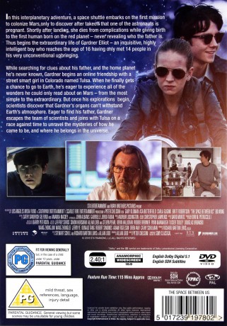 The Space Between Us (Między nami kosmos) [DVD]