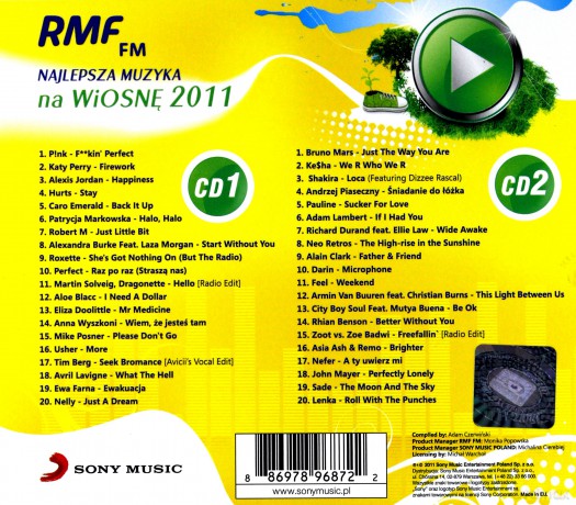 RMF FM - Najlepsza Muzyka Muzyka Wiosna 2011 [2CD]