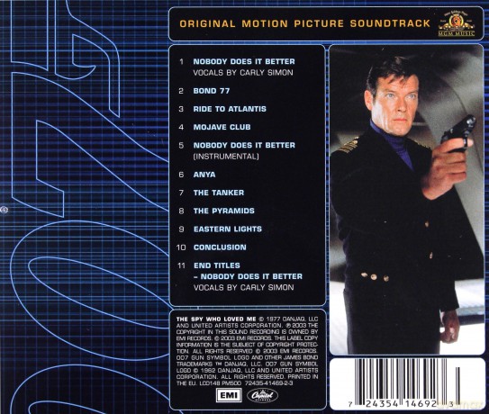The Spy Who Loved Me soundtrack [CD]