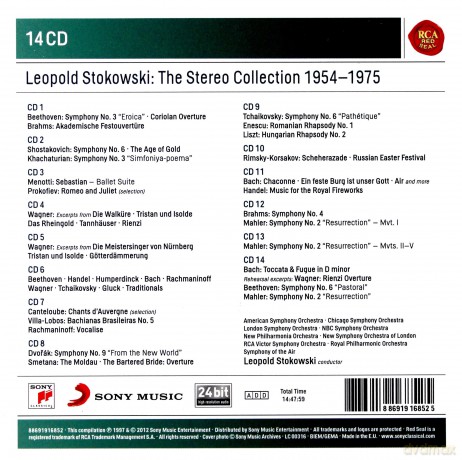 Leopold Stokowski: The Stereo Collection [10CD]