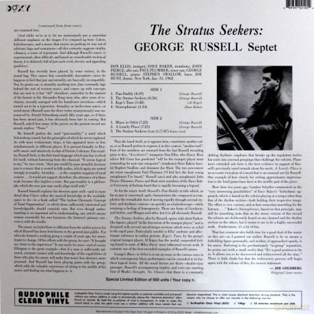 George Russell Septet: The Stratus Seekers [Winyl]