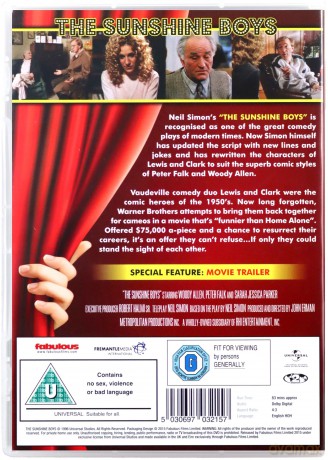 The Sunshine Boys [DVD]