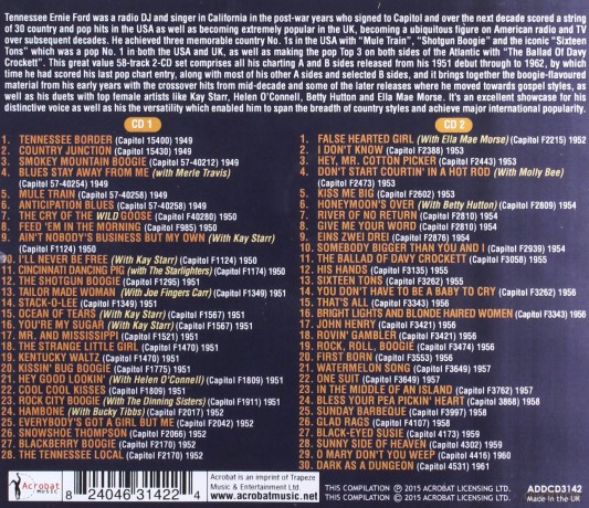 Tennessee Ernie Ford: The Tennessee Ernie Ford Collection 1941-1961 [2CD]