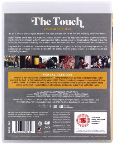 The Touch (Dotyk) [Blu-Ray]+[DVD]
