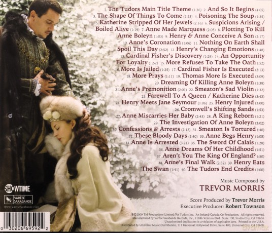 The Tudors: Season 2 soundtrack [CD]