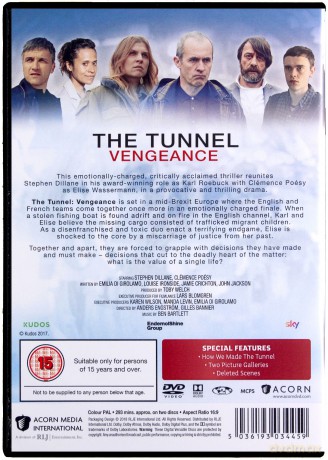 The Tunnel: Vengeance Season 3[2DVD]