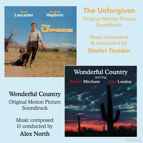 The Unforgiven / Wonderful Country soundtrack (Alex North) [CD]