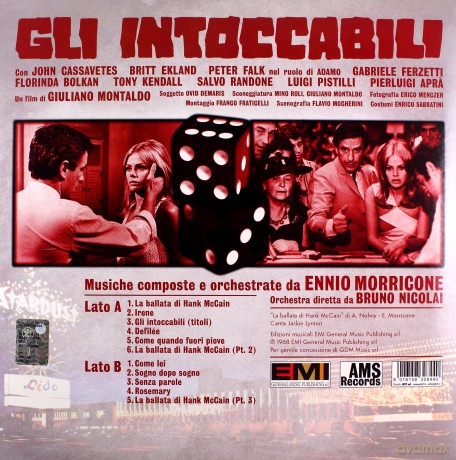 The Untouchables soundtrack (Ennio Morricone) [Winyl]