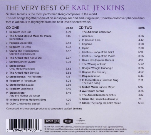 Karl Jenkins: The Very Best Of [2CD]