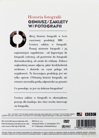 Historia fotografii: Geniusz zaklęty w fotografii (BBC) (digipack) [2DVD]