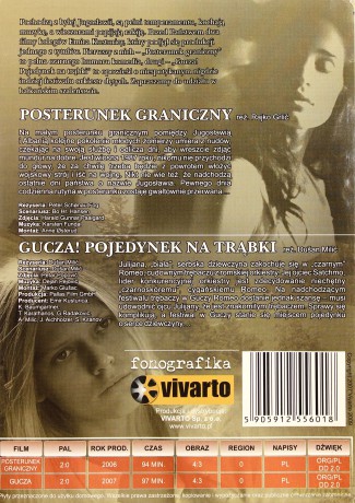 Koledzy Kusturicy: Posterunek graniczny / Gucza! Pojedynek na trąbki [BOX] [2DVD]