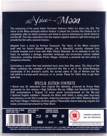 The Voice Of The Moon (Głos Księżyca) [Blu-Ray]+[DVD]
