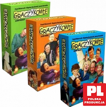 Graczykowie sezon 1+2+3 [9DVD]