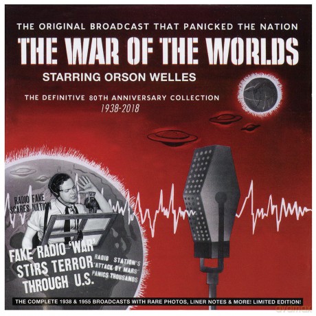 Orson Welles: The War Of The Worlds-The Definitive 80Th Anniversary Collection 1938-2018 [2CD]