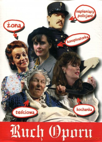 Allo Allo! sezon 1-9+Ciąża+Best Of [BOX] [14DVD] (BBC)