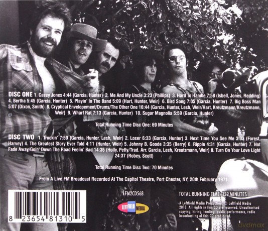 Grateful Dead: The Wharf Rats Come East [2CD]