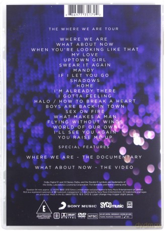 Westlife: The Where We Are Tour [DVD]