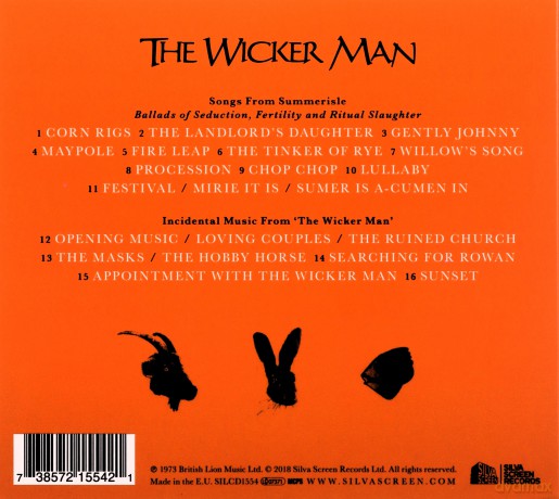 The Wicker Man soundtrack (Magnet) [CD]