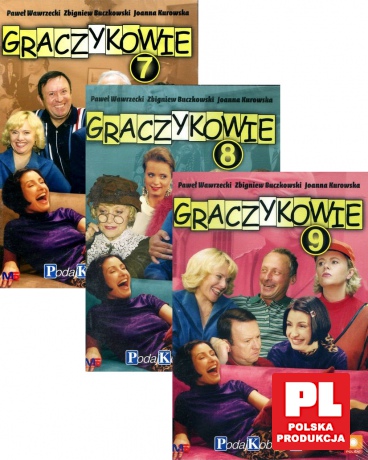 Graczykowie sezon 3 Pakiet [3DVD]