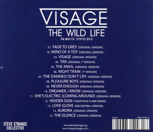 Visage: The Wild Life (The Best Of 1978 To 2015) [CD]