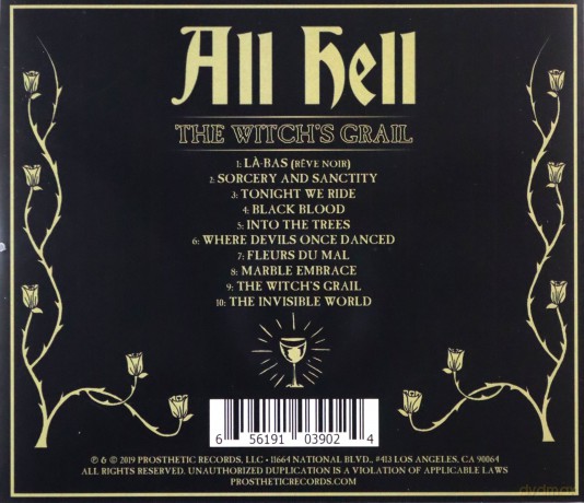 All Hell: The Witchs Grail [CD]