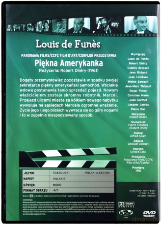 Kolekcja Filmowa 25: Piękna Amerykanka [DVD]