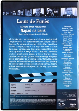 Kolekcja Filmowa 23: Napad na bank [DVD]