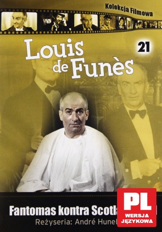 Kolekcja Filmowa 21: Fantomas kontra Scotland Yard [DVD]