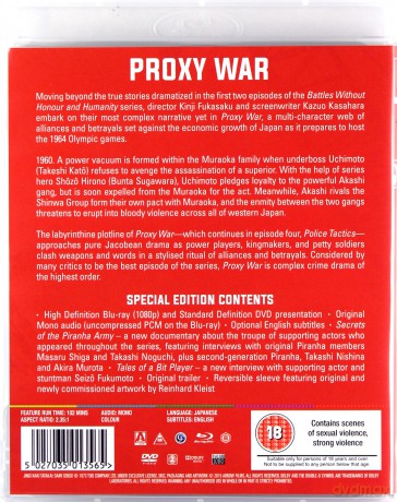 The Yakuza Papers Proxy War [Blu-Ray]